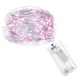 Світлодіодна новорічна гірлянда на батарейках Springos 1.9 м 20 LED CL0013 Cold White/Pink - зображення 3