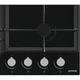 Варильна поверхня Gorenje газова на склі, 60см, чавун, чорний [GTW641KB] - изображение 4