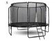 Батут садовый SkyFlyer с лестницей 12 футов 366 см Black TR0035 - изображение 1