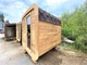 Дерев'яна сауна GreenBerg Cube Quadro Old Wood 2x2м - зображення 6