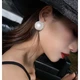 Серьги с жемчугом "Round Pearl", гвоздики - изображение 2