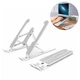 Раздвижная подставка для ноутбука Notebook Bracket P1 регулируемый держатель под планшет настольный (1009376-White) - изображение 1