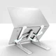Раздвижная подставка для ноутбука Notebook Bracket P1 регулируемый держатель под планшет настольный (1009376-White) - изображение 4