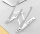 Раздвижная подставка для ноутбука Notebook Bracket P1 регулируемый держатель под планшет настольный (1009376-White) - изображение 5
