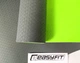 Коврик для йоги TPE+TC EasyFit ECO-Friendly 8 мм черный - зеленый (мат-каремат спортивный, йогамат для фитнеса, пилатеса) - изображение 2