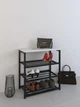 Полка металлическая для обуви J4-60-LOFT (обувница лофт, полка для обуви в стиле Лофт) - изображение 4