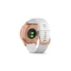 Смарт-годинник Garmin vivomove Style, S/E EU, Rose Gold, White, Silicone (010-02240-20) - изображение 5