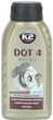 Жидкость тормозная K2 TURBO DOT 4 BRAKE FLUID 0.25 л T124 (K20068) - изображение 1