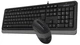 Комплект провідний A4Tech F1010 USB Grey (4711421943239) - изображение 4
