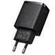 Сетевое зарядное устройство Hoco N5 1USB + Type-C PD20W+QC3.0 Black - изображение 3