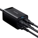 Мережевий зарядний пристрій Baseus GaN3 Pro Desktop Fast Charger 2C+2U на 65W (CCGP040101) Black - зображення 4