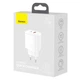 Сетевое зарядное устройство Baseus Compact Quick Charger 1USB + Type-C 20W (CCXJ-B02) White - изображение 5