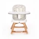 Обертовий стільчик для годування 3в1 Lorelli Napoli Grey Hexagons - зображення 4