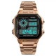 Спортивные часы мужские SKMEI RIPPLE влагозащита 5атм 1335 S Rose/Gold - изображение 2