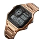 Спортивные часы мужские SKMEI RIPPLE влагозащита 5атм 1335 S Rose/Gold - изображение 3