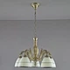 Люстра подвесная Light House SH-18168/5B AB 490*490*800 бронза плафон белый - изображение 2