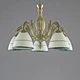 Люстра подвесная Light House SH-18168/5B AB 490*490*800 бронза плафон белый - изображение 3