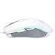 Игровая компьютерная мышь проводная ONIKUMA CW908 RGB подсветка white - изображение 4