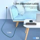 Сетевой удлинитель фильтр HOCO Aura 4-bit NS1 |2USB/1Type-C, 4 Розетки, 4000W, 20W/3A, PD/QC, 1.8m| Black - изображение 7