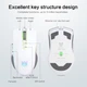Игровая компьютерная мышь проводная ONIKUMA CW908 RGB подсветка white - изображение 9