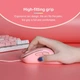 Игровая компьютерная мышь проводная ONIKUMA CW907 RGB подсветка pink - изображение 11