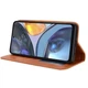 Чохол Deexe Retro Style для Motorola Moto G22 - Brown - зображення 5