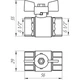 Кран кульовий прямий PROFESSIONAL 1/2" з внутрішнім різьбленням КБ PN40 QP151 - зображення 4