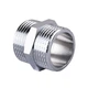 Ниппель Solomon 1/2" с наружной резьбой хром 8205 - изображение 1