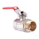 Кран шаровый прямой PROFESSIONAL 1" с наружной-внутренней резьбой КР PN40 QP152 - изображение 4