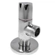 Кран напівоборотний кутовий Solomon 1/2"х1/2" 9081 - зображення 2