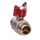 Кран кульовий прямий PROFESSIONAL 1/2" із зовнішнім різьбленням КБ PN40 QP153 - зображення 2