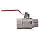 Кран шаровый прямой SELBA 1 1/4" с наружной-внутренней резьбой КР SL1505 - изображение 3
