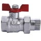 Кран шаровый прямой с американкой ARCO 3/4" SENA 154104 - изображение 1