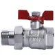 Кран шаровый прямой с американкой ARCO 3/4" SENA 154104 - изображение 2