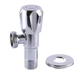 Кран вентильний кутовий Professional 1/2"x3/4" NV-QP999 - зображення 3
