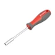 Отвертка с магнитным держателем для насадок 1/4" 100 мм, Cr-V INTERTOOL VT-3300 - изображение 1