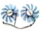 Вентилятор кулер Ecotherm для видеокарты HIS RX 580 590 95 мм (FDC10H12S9-C FDC10U12S9-C CF1015H12D) комплект 2 шт №179 - изображение 1