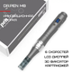 Дермапен Dr. Pen 6 Режимов + 2 Насадки Дермаштамп Для Фракционной Мезотерапии Электрический Мезороллер Для Лица М8 Серый - изображение 5