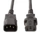 Кабель питания PowerPlant (CC360352) IEC C13-C14, Cu, 3x1.5мм2, 2м - изображение 2