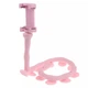 Гибкий держатель для телефона с присосками универсальный Cute Worm Lazy Holder. Цвет: розовый - изображение 3