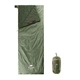 Спальник надлегкий Naturehike Summer LW180 NH21MSD09 лівий, (15°C), p-p XL, зелений - изображение 1