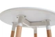 Стіл обідній/КаБаРе MDF/WOOD KSAVER D600 Білий (IR012001) - зображення 4