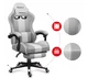 Ігрове крісло HUZARO Force 4.7 White Mesh Оббивка тканина Білий - зображення 7