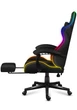 Компьютерное кресло HUZARO Force 4.7 Black RGB ткань - изображение 8
