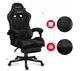 Игровое компьютерное кресло HUZARO Force 4.7 Carbon Mesh Обивка ткань Черный - изображение 6