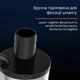 Портативний насос для перекачування палива та інших рідин Electric pump 12V (сріблястий) - зображення 7