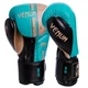 Рукавички боксерські шкіряні VENUM Shield Pro VL-1998 10-14 унцій бірюзовий-золотий-чорний - зображення 2