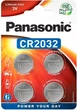 Батарейка Panasonic літієва CR2032 блістер 4 шт (CR-2032EL/4B) - зображення 1