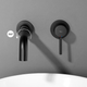 Смеситель для умывальника Rea Lungo Long + Box скрытого монтажа black matt REA-B0371 - изображение 7