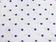 Ткань хлопок Let's mаkе отрез 30x40 см синие звездочки на белом (310682169) - изображение 2